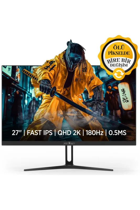 James Donkey Epic Q40 27'' 180Hz 0.5Ms QHD Fast IPS Gaming Monitör (Ölü Pikselde Anında Değişim)