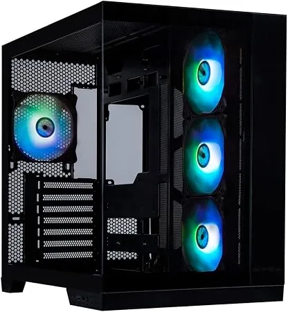 BitFenix MH100 750W 80+ Bronze PSU ARGB Fan ATX Temperli Cam Siyah Gaming Oyuncu Kasası