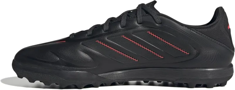 adidas Unisex Yetişkin COPA PURE III LEAGUE TF Futbol Ayakkabısı (Halı Saha) CBLACK/CARBON/LUCRED 41 1/3
