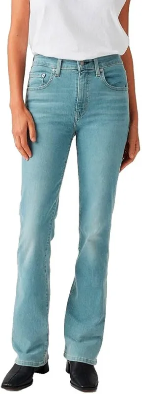 Levi's 725 High Rise Bootcut Kadın Jean, Med Indigo