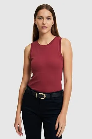 U.S. Polo Assn. Kadın Vişne Tişört Basic 50323534-VR223