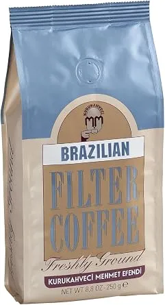 Kurukahveci Mehmet Efendi Brazil Filtre Kahve 250g