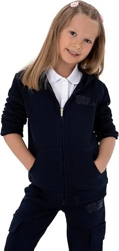 U.S. Polo Assn. Kız Çocuk Lacivert Sweatshirt 50316837-VR033