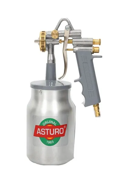 Asturo G-70 Alttan Depolu Boya Tabancası 1,8 mm