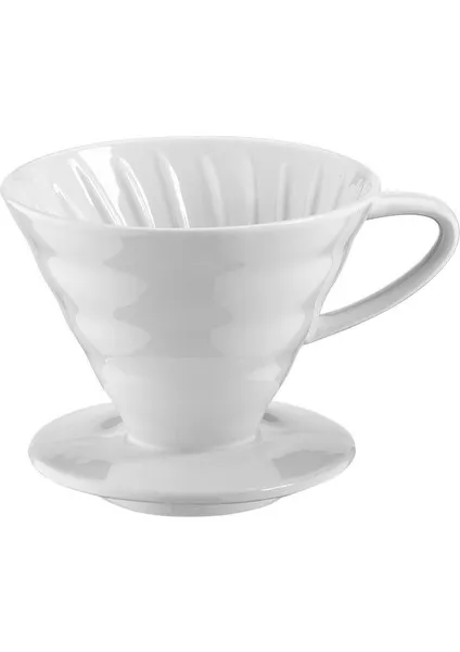 Kütahya Porselen Barista Kahve Filtresi Beyaz