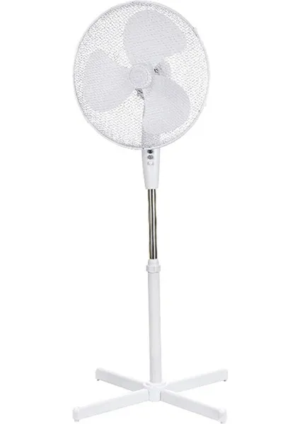 Opp 45 Watt Beyaz Ayaklı Vantilatör 40 cm Geniş Salınım