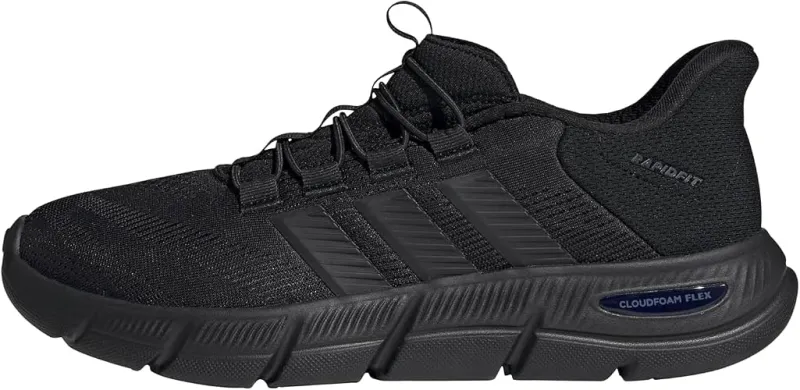 adidas Unisex Cloudfoam Flex RAPIDFIT Ayakkabı, Core Black Core Black Carbon, 39 1/3 EU