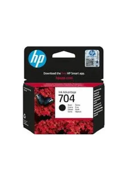 HP 704 Deskjet 2060 Siyah Kartuş CN692AE