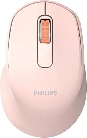 Philips SPK7448 Kablosuz Bluetooth 1600DPI 4 Tuşlu Optik Sessiz Mouse Pembe
