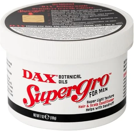 DAX Supergro For Men-Erkekler İçin Saç Bakım Yağı 198Gr