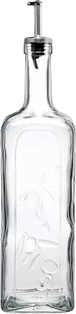 Paşabahçe Paşabahçe Homemade Metal Tıpalı Yağlık & Sirkelik, Şeffaf, 1 Litre