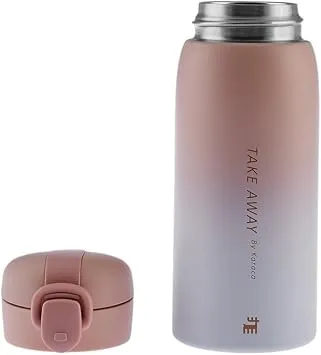 Karaca Skyfall Çelik Sızdırmaz Pembe Termos 350 Ml