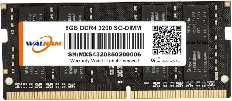 Walram DDR4 8GB 3200MHZ SODIMM Notebook Ram
