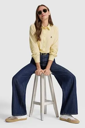 U.S. Polo Assn. Kadın Mavi Pantolon (Jean) 50325199-DN0013