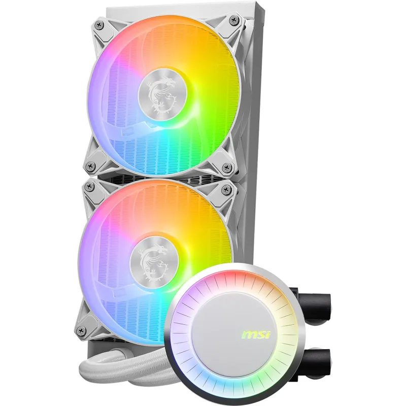 MSI Mag Coreliquid E240 White 240 mm Argb Block Sıvı İşlemci