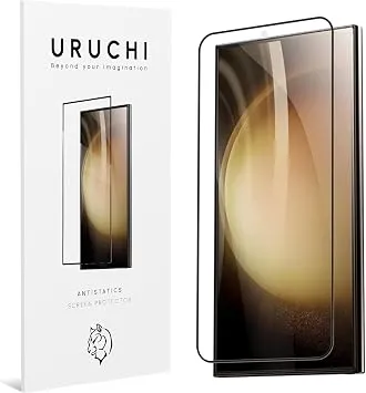 URUCHI Samsung S25 FE için Anti-Statik Ekran Koruyucu, HD Görüntü, 9H Sertlik, 5D Kenar Teknolojisi, Tam Kapsamlı Ekran Kapağı Cam Filmi