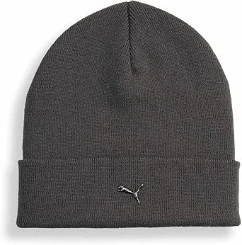 PUMA Unisex Yetişkin METALPUMACAT HighCrownBeanie Şapka Dusky Gray Tek Beden