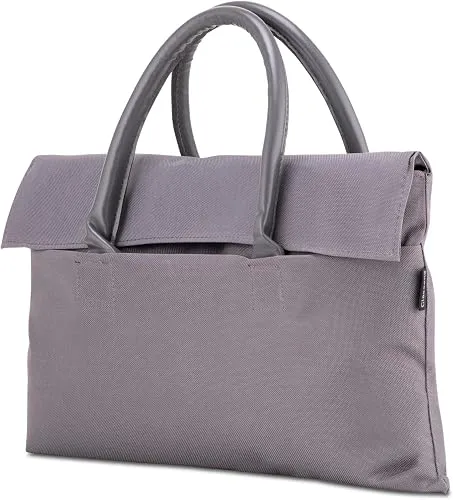 Classone BYN-EL004 WTXPro Su Geçirmez Kumaş 13-14 inch Bayan Laptop, Notebook, Macbook Air El Çantası- Tote Bag