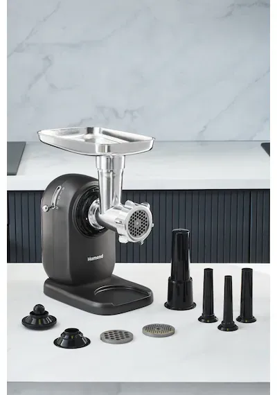 Homend Meatbox 3101H Paslanmaz Çelik Kıyma Makinesi 1200 W
