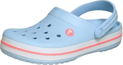 Crocs Crocband Unisex Yetişkin Ev Terliği, Blue Frost/Guava, 39/40