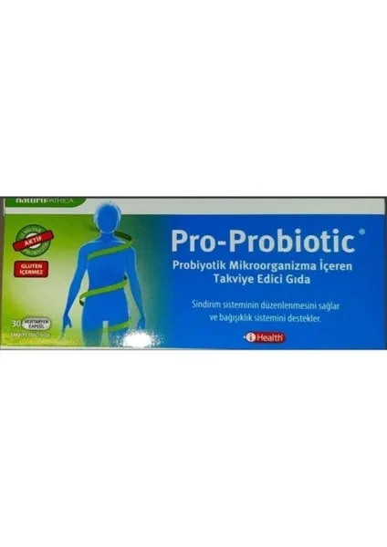 İhealt Pro-Probiotic 30 Kapsül Türkiye Menşeli Probiyotik