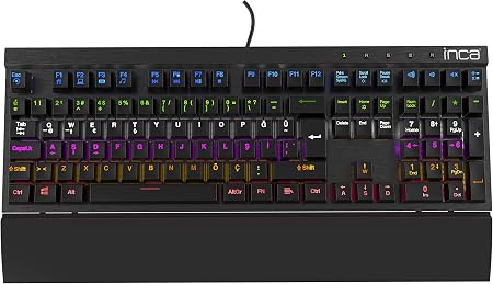 Inca Empousa IKG-441 Usb Kablolu RGB Mekanik Gaming Türkçe Q Klavye