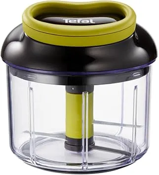 Tefal Rondo Manuel Doğrayıcı 900ml | Yeşil-Siyah | Sebze Soğan Doğrayıcı| Pratik rondo