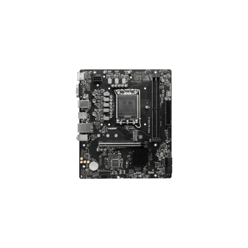 MSI MB PRO H610M-E SOKET 1700 DDR5 5600MHZ(OC) HDMI VGA M.2