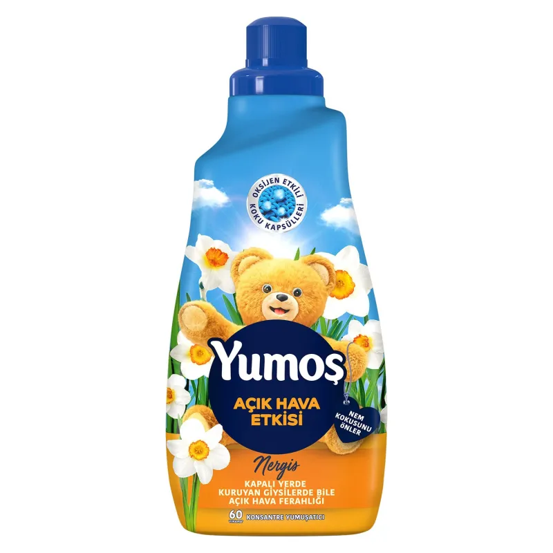 Yumoş Nergis Açık Hava Etkisi Konsantre Yumuşatıcı 1440 ml