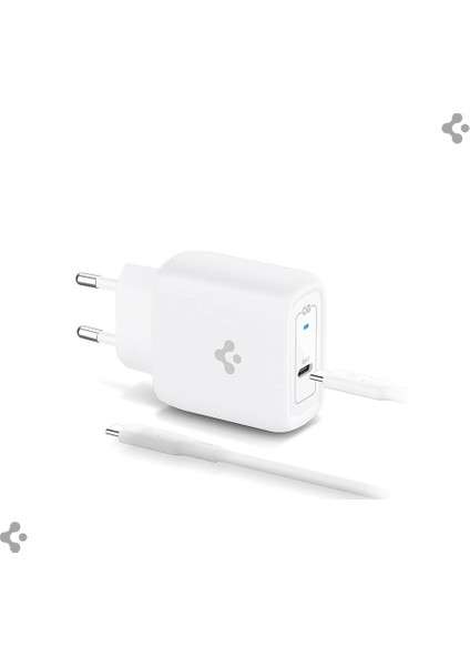 Spigen 45W USB-C Hızlı Şarj Aleti + Örgü Şarj Kablo PPS 2.0