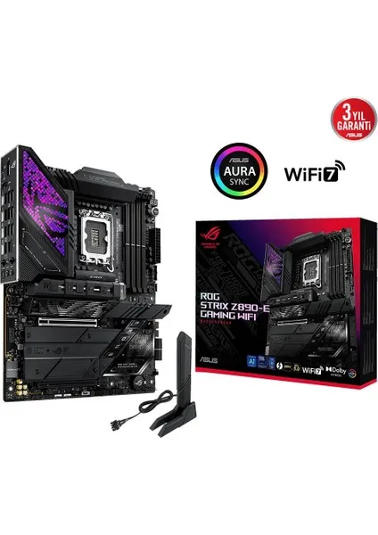 ASUS ROG STRIX Z890-E GAMING WIFI DDR5 7XM2 USB3.2 RGB LAN