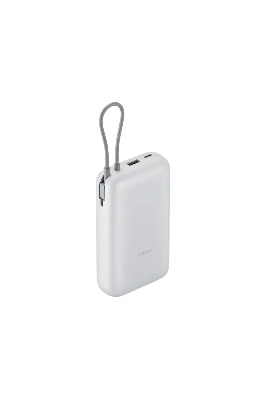 Xiaomi Power Bank 20000mAh (Integrated Cable) Light Gray