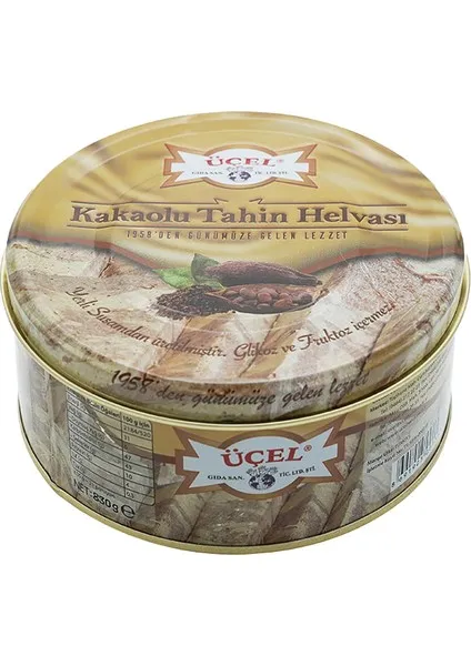 Üçel Kakaolu Tahin Helva 830G