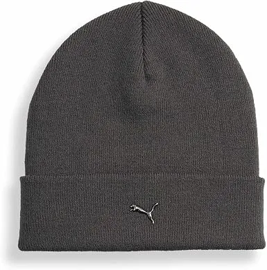 PUMA Unisex Yetişkin METALPUMACAT HighCrownBeanie Şapka Dusky Gray Tek Beden