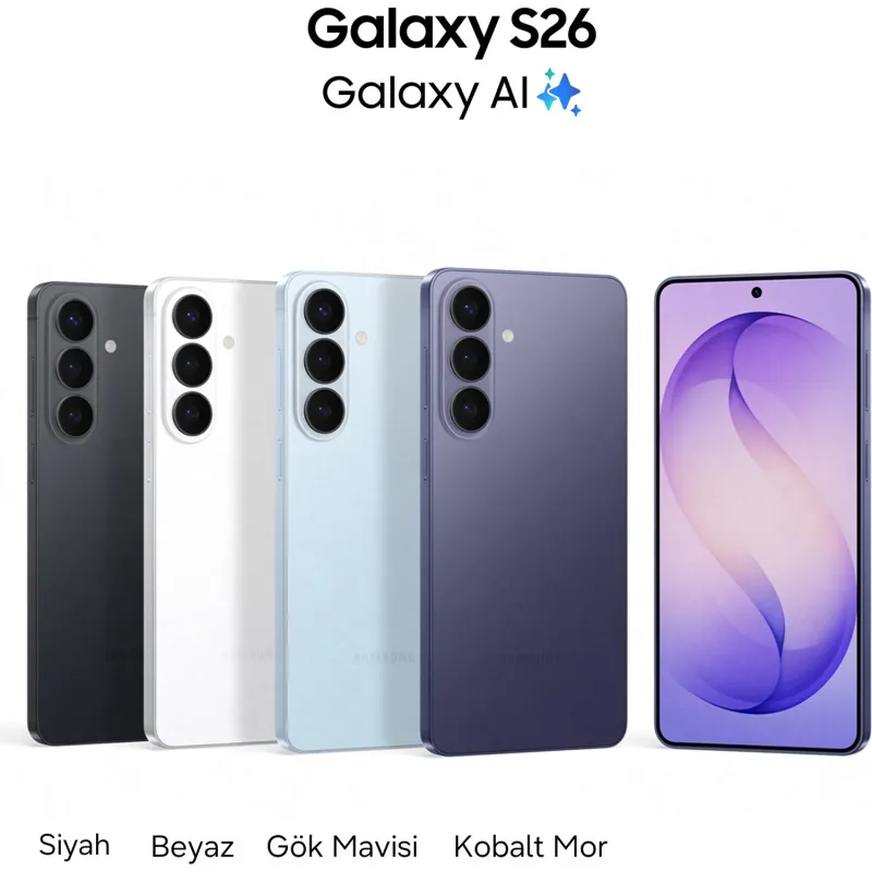 Samsung Galaxy S26 256 GB 12 GB RAM (Samsung Türkiye