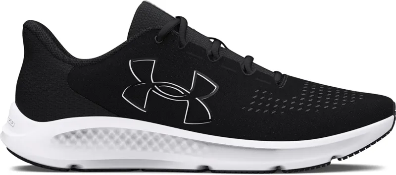 Under Armour UA W Charged Pursuit 3 BL Kadın Koşu Ayakkabısı, Black/Black/White, 36