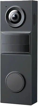 Tapo D205 | Mini Akıllı Görüntülü Kapı Zili | 2K Net Görüntü | 160° Geniş Açı | 180 Gün Pil Ömrü | AI Kişi Algılama | İki Yönlü Ses | IP54 Hava Koşullarına Dayanıklı | Bulut/SD Kart Depolama