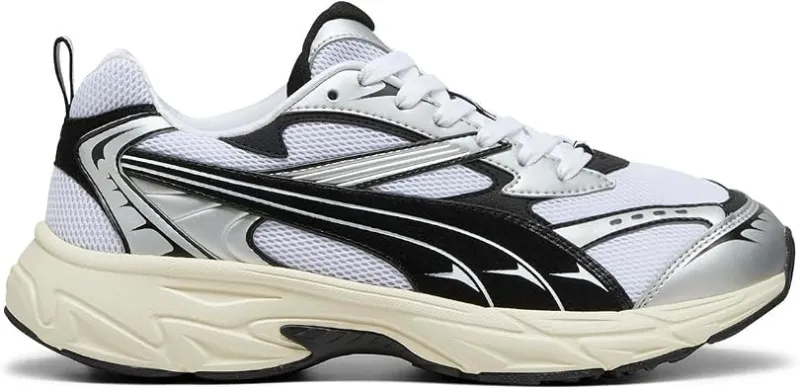 Puma Morphic Retro Erkek Sneaker Ayakkabı, Beyaz, 36 Beden