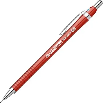 Scrikss Office Simo Mekanik Kurşun Kalem Kırmızı 0.5 Mm
