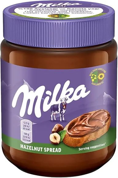 Milka Spread Fındıklı Sürülebilir Çikolata Kreması 350 Gr