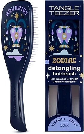 Tangle Teezer Zodiac The Ultimate Detangler Aquarius Saç Açıcı Tarak Düz ve Kıvırcık Saçlar Kova Burcu