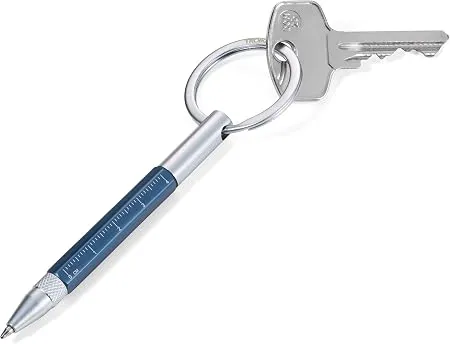 Troika Kyp25Bl Kyp25Bl Micro Construction Anahtarlık Tükenmez Kalem Mavi