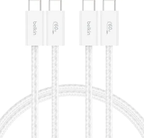 Belkin 2'li Örgülü USB-C