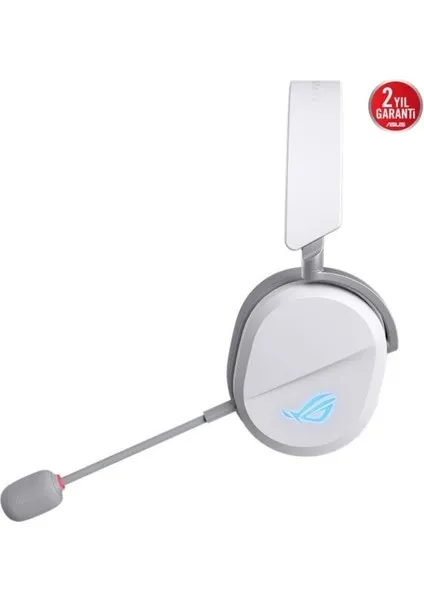Asus Rog Pelta Kablosuz Gaming Kulaklık Beyaz Renkli