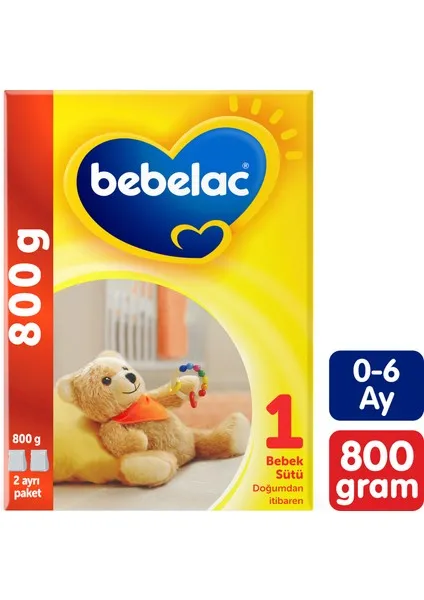 Bebelac 1 Bebek Sütü 0-6 Ay 800 Gr