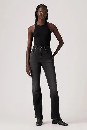 Levi's 725 High Rise Bootcut Kadın Jean Greys (0275) 25W/32L