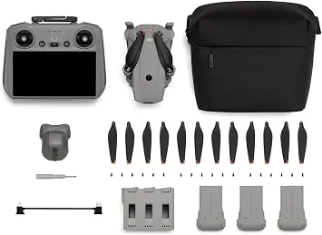 DJI Lito X1 Fly More Combo Plus (DJI RC 2) | Engel algılama, ActiveTrack, 1/1,3 inç sensör, yetişkinler için hafif, 15 km video aktarımı, uzatılmış çalışma süresi, C1