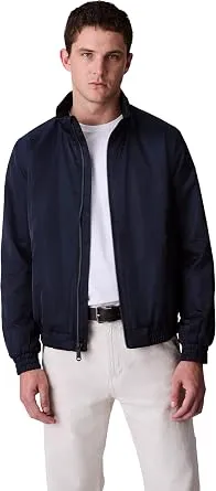 Calvin Klein LS PADDED HARRINGTON JACKET Erkek Ceket Dark Sapphire M