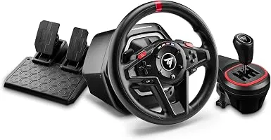 Thrustmaster T128 vites kolu seti, T128 yarış direksiyonu TH8S vites eklentisi, Xbox ve PC ile uyumlu