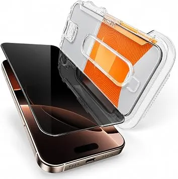 Coverzone iPhone 11 ile Uyumlu E61 Aparatlı Hayalet Ekran Camı | Kolay uygulama aparatı, hayalet görünüm ve anti-statik yüzey ile pratik ve güvenli ekran koruması sunar.
